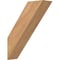 Ekena Millwork 5 1/2"W x 18"D x 22"H Traditional Smooth Knee Brace, Western Red Cedar BRC06X18X22TRA00SWR - alternate 1